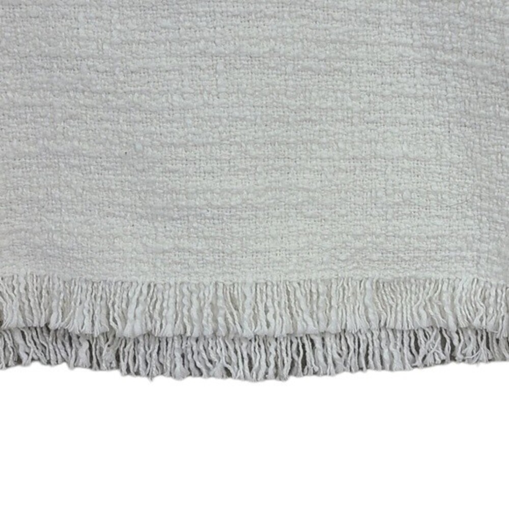 Frances Valentine Sleeveless White Fringe Fish Dress NWT womens size S - Picture 8 of 10